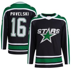 Men's Dallas Stars Joe Pavelski Adidas Authentic Reverse Retro 2.0 Jersey - Black