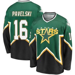 Men's Dallas Stars Joe Pavelski Fanatics Branded Premier Breakaway Kelly /Black Heritage Jersey - Green