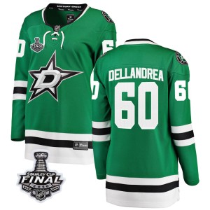 Women's Dallas Stars Ty Dellandrea Fanatics Branded Breakaway Home 2020 Stanley Cup Final Bound Jersey - Green