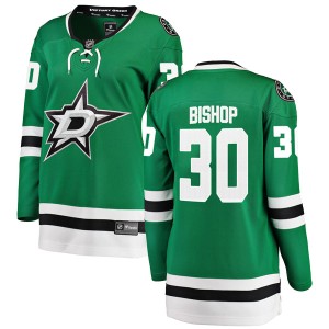 Women's Dallas Stars Ben Bishop Fanatics Branded Breakaway Home Jersey - Green