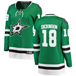 Women's Dallas Stars Jason Dickinson Fanatics Branded Breakaway Home Jersey - Green