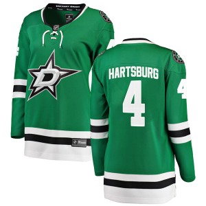 Women's Dallas Stars Craig Hartsburg Fanatics Branded Breakaway Home Jersey - Green