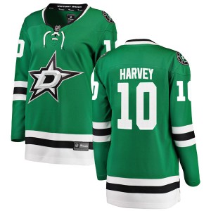 Women's Dallas Stars Todd Harvey Fanatics Branded Breakaway Home Jersey - Green