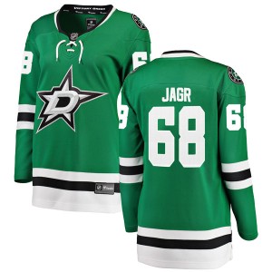 Women's Dallas Stars Jaromir Jagr Fanatics Branded Breakaway Home Jersey - Green