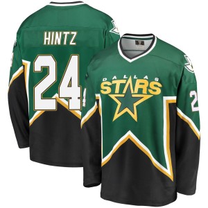 Men's Dallas Stars Roope Hintz Fanatics Branded Premier Breakaway Kelly /Black Heritage Jersey - Green