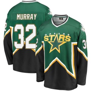 Men's Dallas Stars Matt Murray Fanatics Branded Premier Breakaway Kelly /Black Heritage Jersey - Green