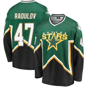 Men's Dallas Stars Alexander Radulov Fanatics Branded Premier Breakaway Kelly /Black Heritage Jersey - Green