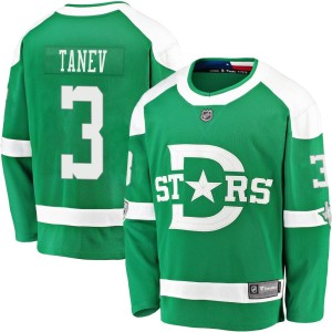 Men's Dallas Stars Chris Tanev Fanatics Branded 2020 Winter Classic Breakaway Player Jersey - Green
