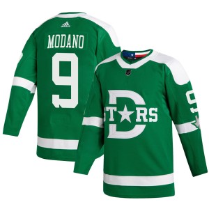 Men's Dallas Stars Mike Modano Adidas Authentic 2020 Winter Classic Jersey - Green