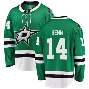 Men's Dallas Stars Jamie Benn Fanatics Branded Breakaway Home Jersey - Green