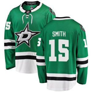 Men's Dallas Stars Craig Smith Fanatics Branded Breakaway Home Jersey - Green