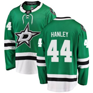 Men's Dallas Stars Joel Hanley Fanatics Branded Breakaway Home Jersey - Green