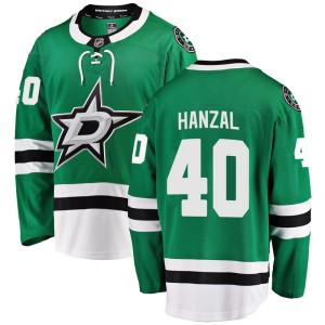 Men's Dallas Stars Martin Hanzal Fanatics Branded Breakaway Home Jersey - Green