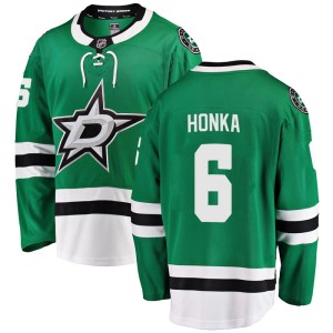 Men's Dallas Stars Julius Honka Fanatics Branded Breakaway Home Jersey - Green