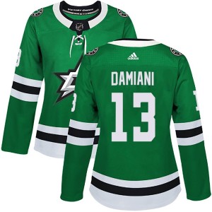Women's Dallas Stars Riley Damiani Adidas Authentic Home Jersey - Green