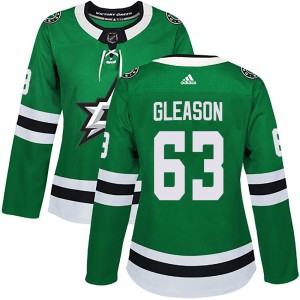 Women's Dallas Stars Ben Gleason Adidas Authentic Home Jersey - Green