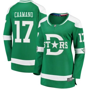 Women's Dallas Stars Nick Caamano Fanatics Branded 2020 Winter Classic Breakaway Player Jersey - Green