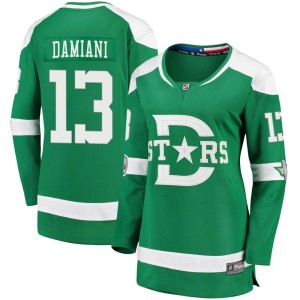 Women's Dallas Stars Riley Damiani Fanatics Branded 2020 Winter Classic Breakaway Player Jersey - Green