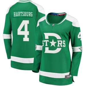 Women's Dallas Stars Craig Hartsburg Fanatics Branded 2020 Winter Classic Breakaway Jersey - Green