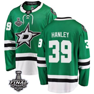 Men's Dallas Stars Joel Hanley Fanatics Branded Breakaway Home 2020 Stanley Cup Final Bound Jersey - Green
