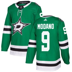 Men's Dallas Stars Mike Modano Adidas Authentic Kelly Jersey - Green