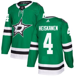 Youth Dallas Stars Miro Heiskanen Adidas Authentic Home Jersey - Green