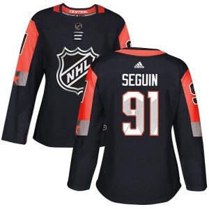 Women's Dallas Stars Tyler Seguin Adidas Authentic 2018 All-Star Central Division Jersey - Black