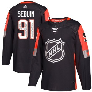 Youth Dallas Stars Tyler Seguin Adidas Authentic 2018 All-Star Central Division Jersey - Black
