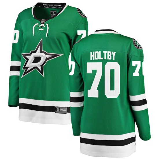 Women's Dallas Stars Braden Holtby Fanatics Branded Breakaway Home Jersey - Green