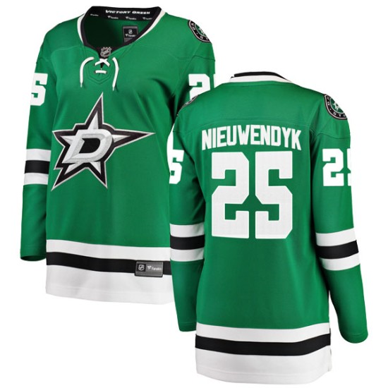 Women's Dallas Stars Joe Nieuwendyk Fanatics Branded Breakaway Home Jersey - Green
