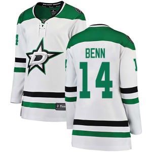 Women's Dallas Stars Jamie Benn Fanatics Branded Breakaway Away Jersey - White